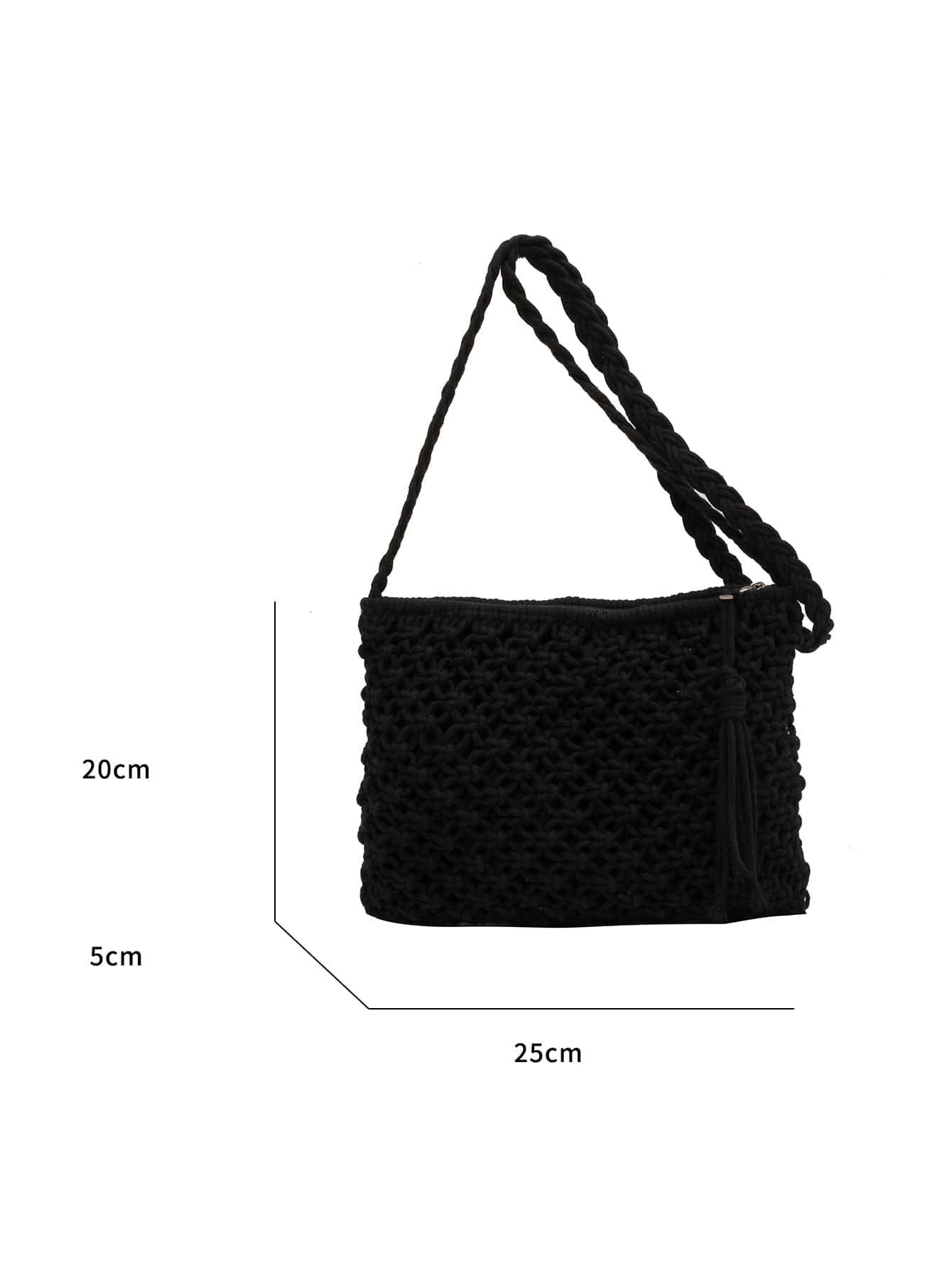 Vävd crossbodyväska