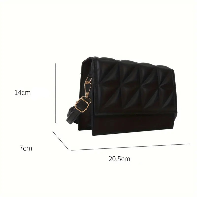 Rutig Crossbody-väska