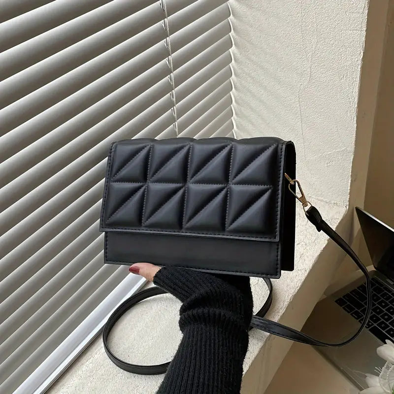 Rutig Crossbody-väska